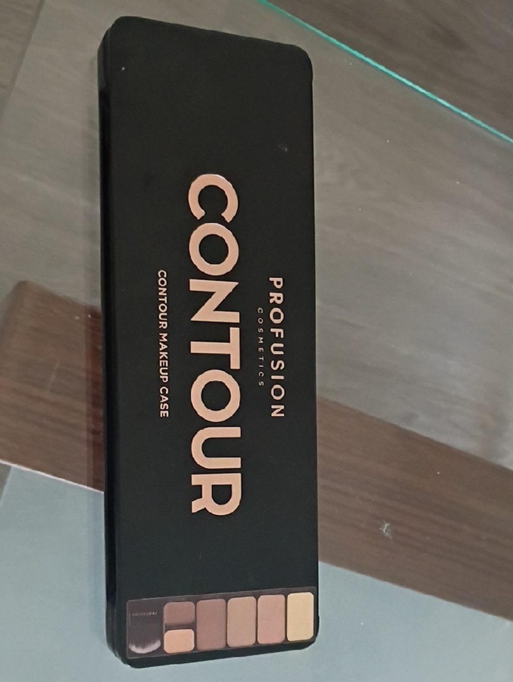 Profusion Cosmetics Contour Palette - Black with White Text